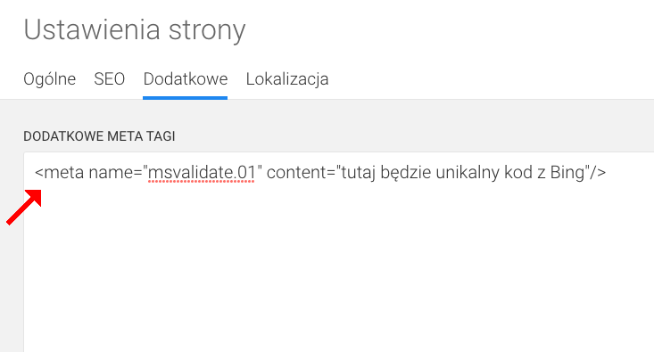 meta tag bing webmaster